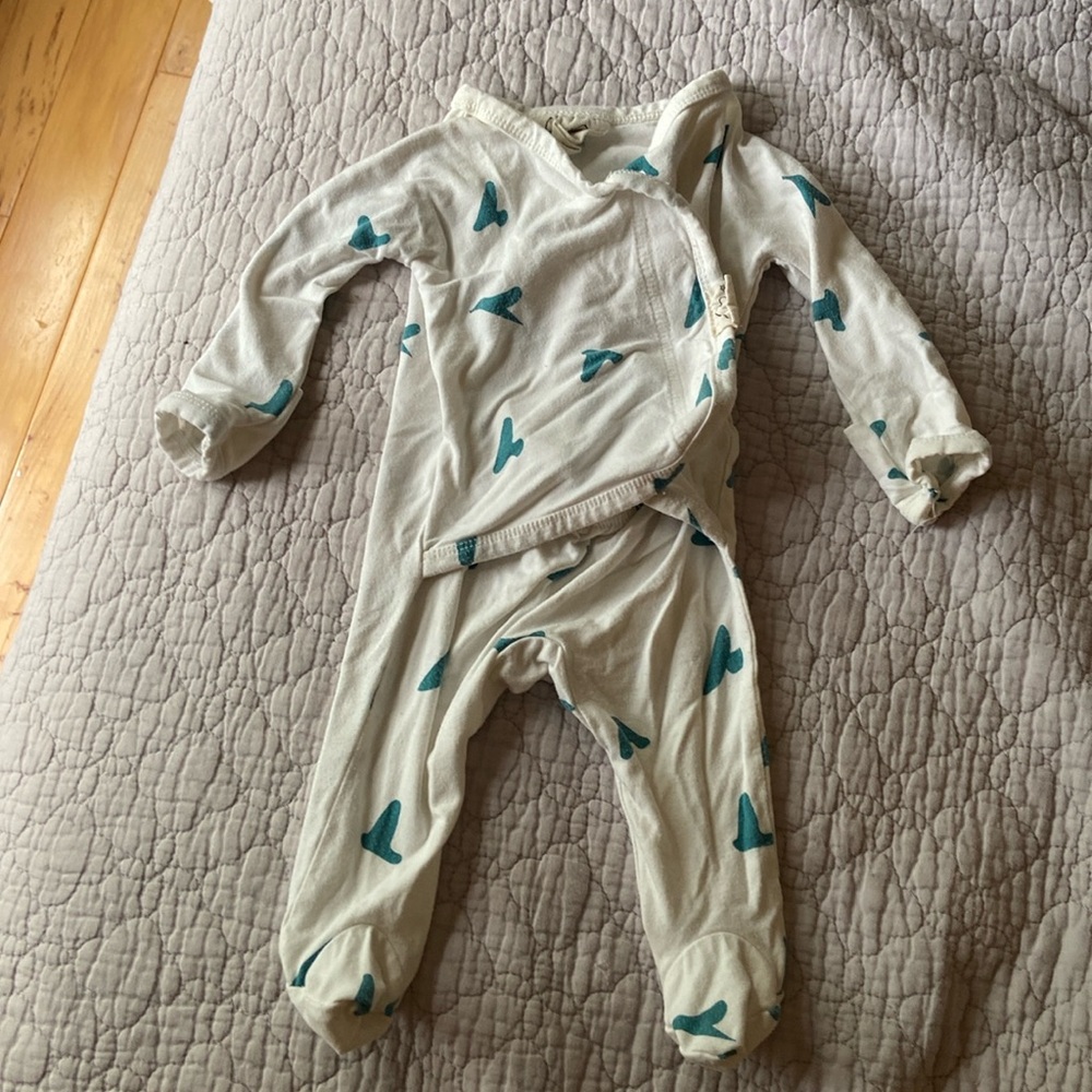 Bonsie newborn skin to skin babywear onesie